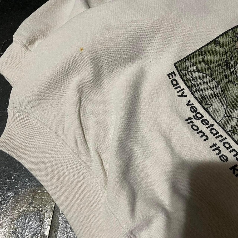 TRUE VINTAGE 1987 The Far Side Comics Cream Hanes Sweater - Small - Picture 4 of 8